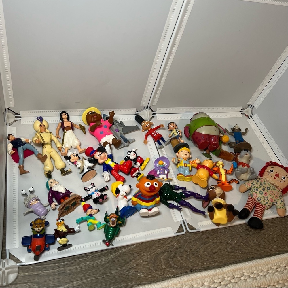 Vintage Toy Lot 41 McDonald’s Disney Pixar Snoopy Variety